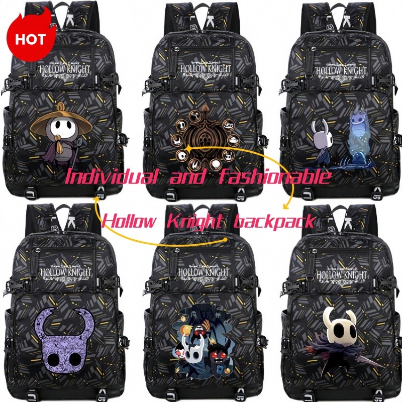 Hollow Knight Backpack Anime C - School Backpack Teen recension och pris