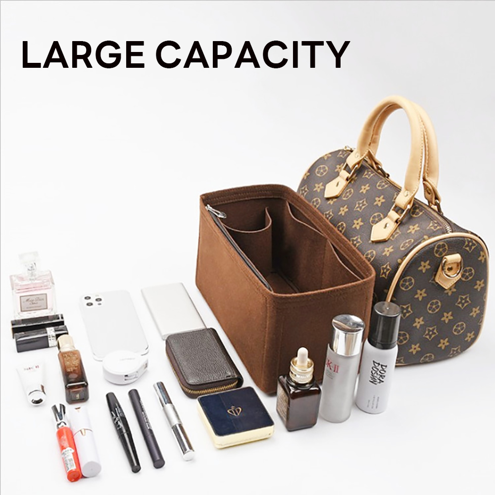 Detachable Felt Purse Insert O - Backpack Insert Organizer recension och pris